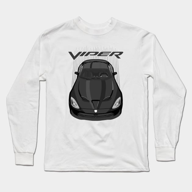 Viper SRT-black Long Sleeve T-Shirt by V8social